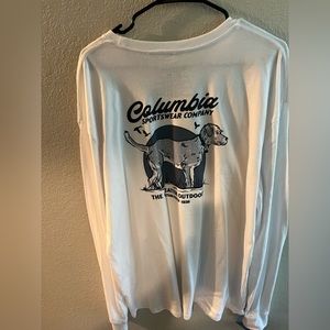 Columbia Sportswear Long Sleeve Cotton Tee Size XXL